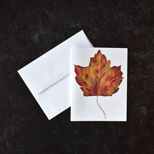 Maple Leaf Greeting Cards