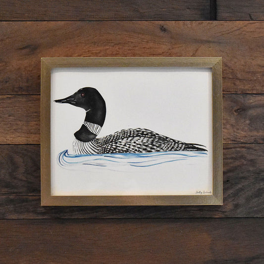 Loon 8x10 Watercolor Print