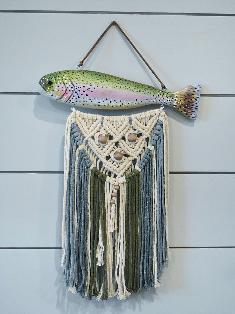 Rainbow Trout Macrame