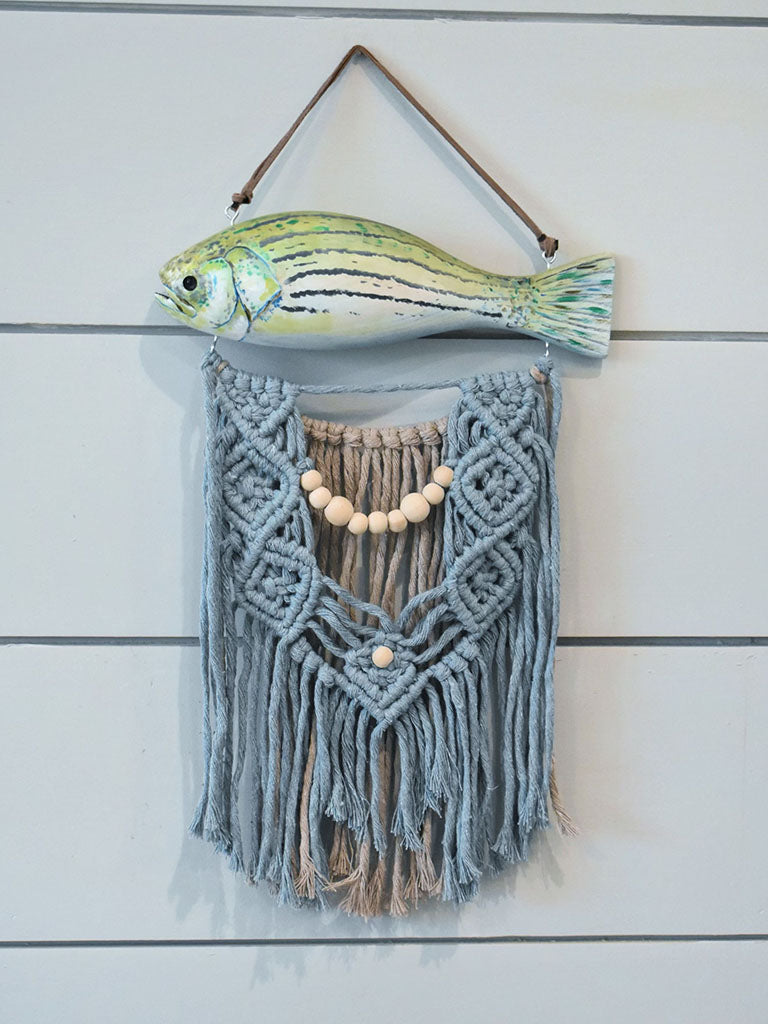 Striped Bass Macrame