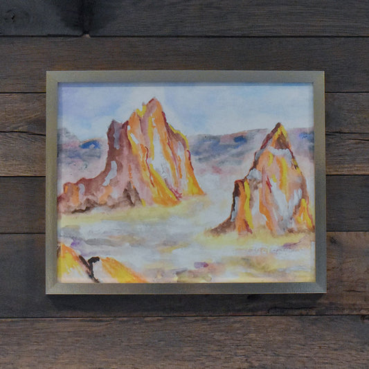 Capital Reef National Park 11x14 Watercolor Print