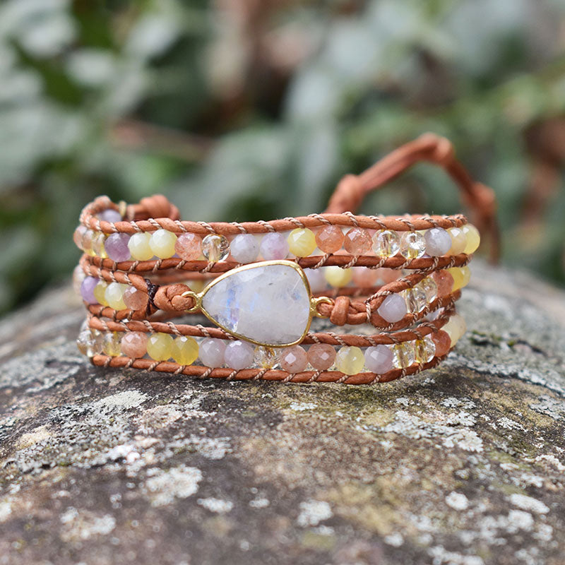 Desert & Moonstone - 3 Wrap