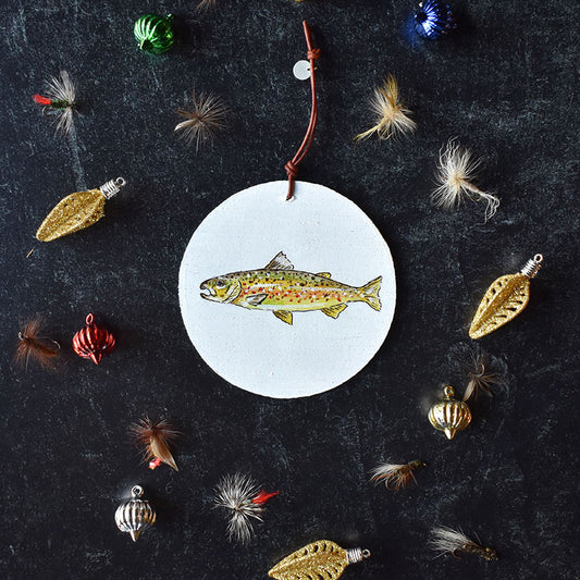 Brown Trout Ornament