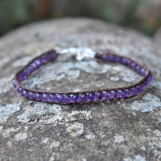 Amethyst - Anklet