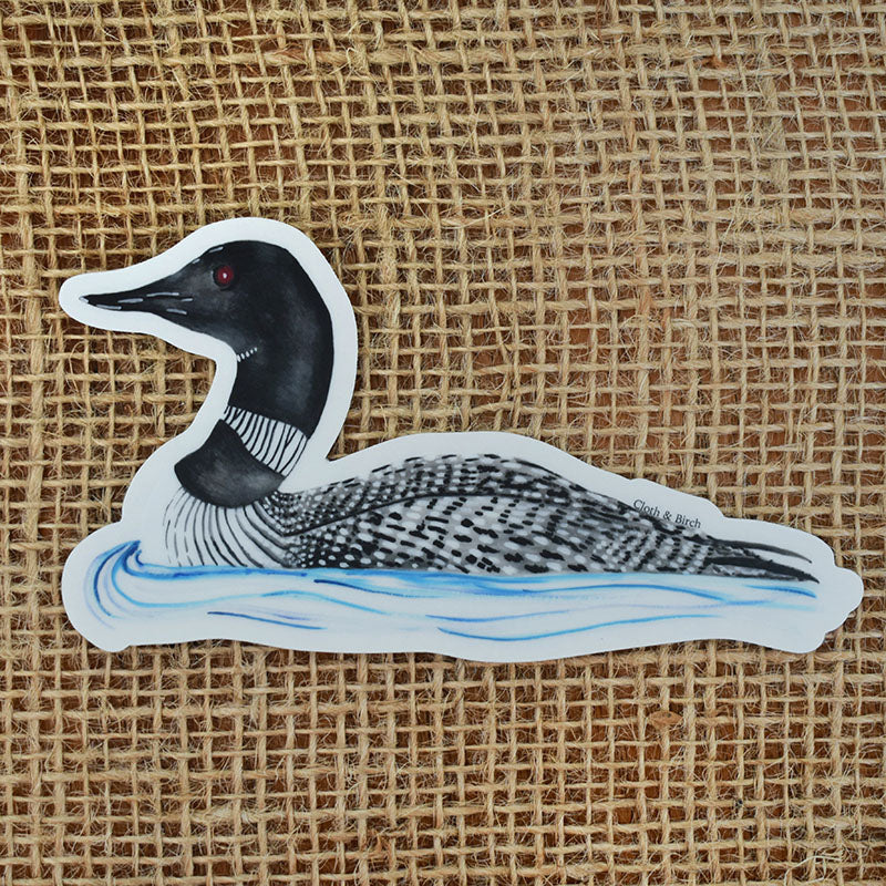 Loon Sticker