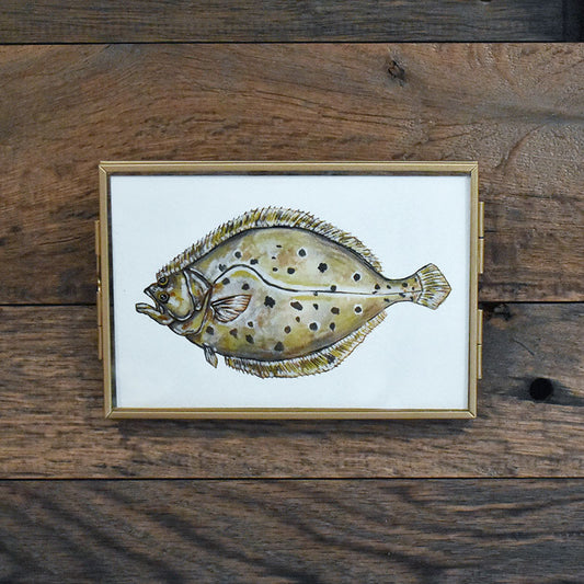 Fluke 4x6 Watercolor Print