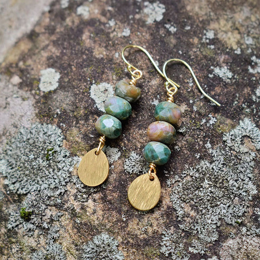 Ocean Jasper Earrings