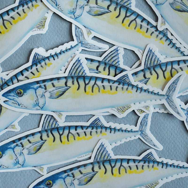 Atlantic Mackerel Sticker