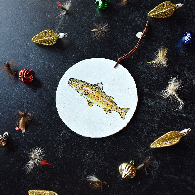 Brown Trout Ornament