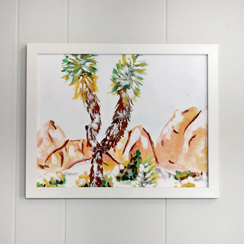 Joshua Tree National Park 11x14 Watercolor Print