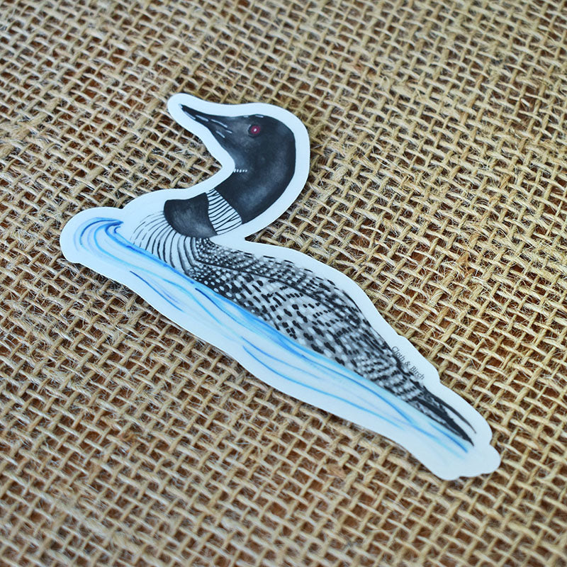 Loon Sticker