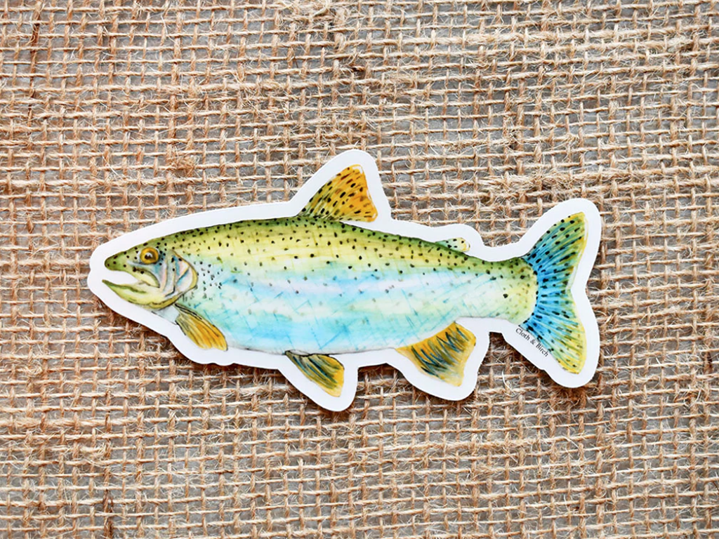 Rainbow Trout Sticker