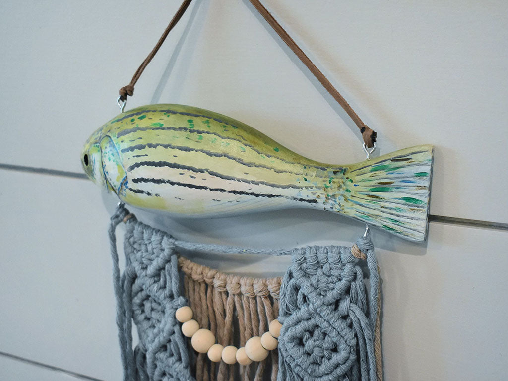 Striped Bass Macrame