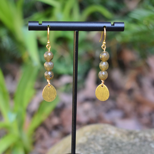 Labradorite Earrings