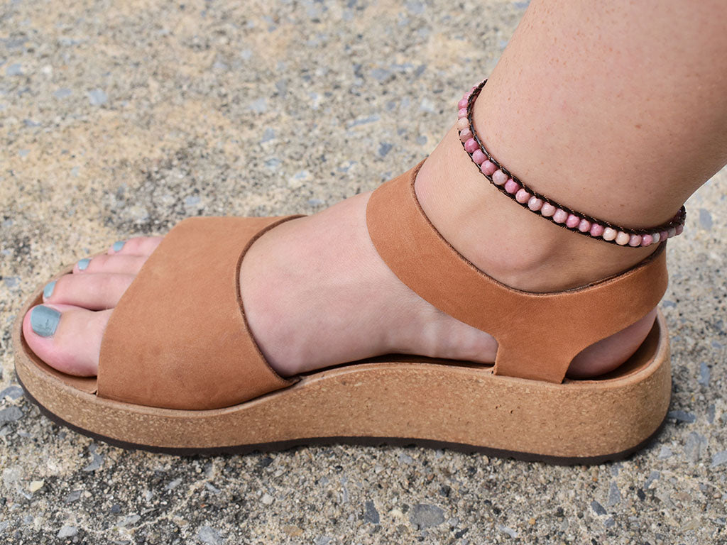 Rhodonite - Anklet