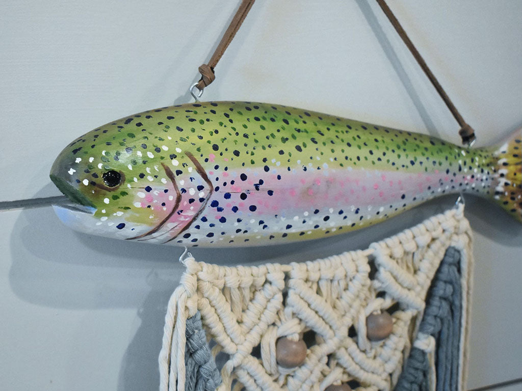 Rainbow Trout Macrame