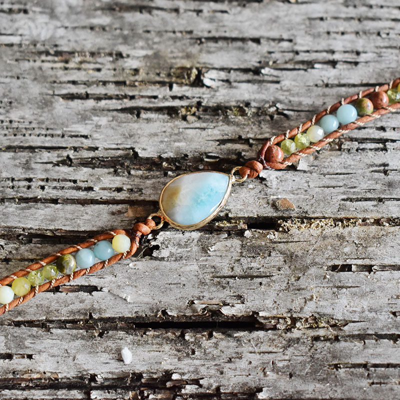 Meadow & Amazonite - 3 Wrap