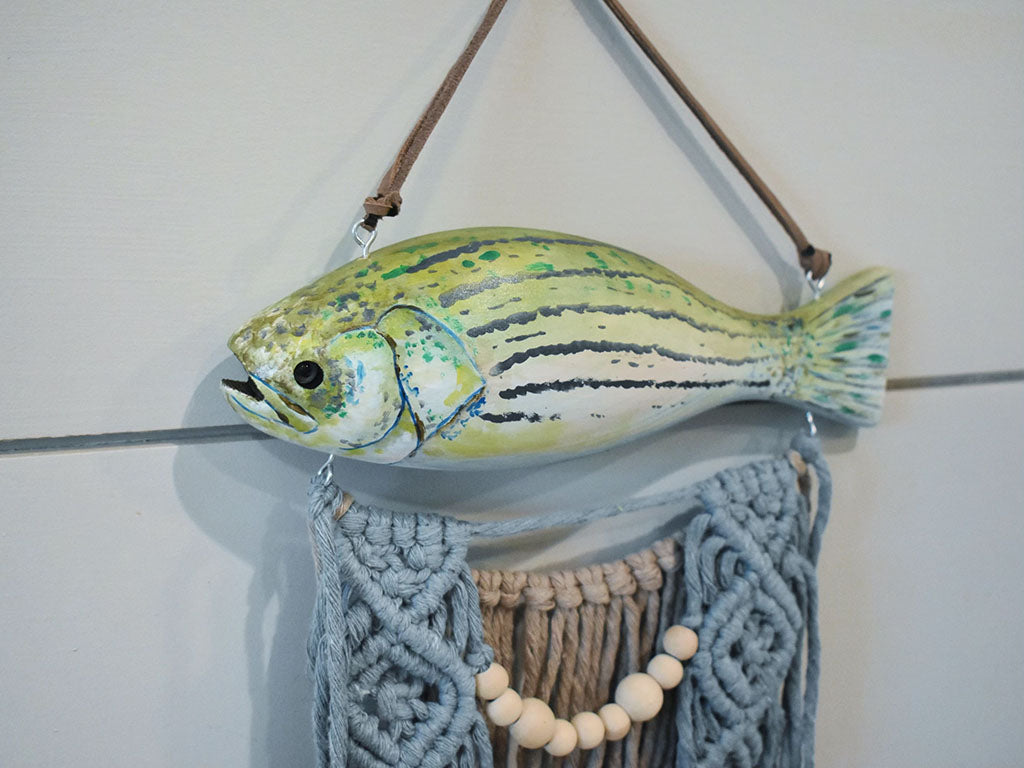 Striped Bass Macrame