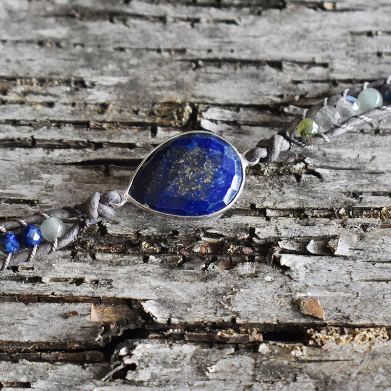 Rainforest & Lapis - 3 Wrap