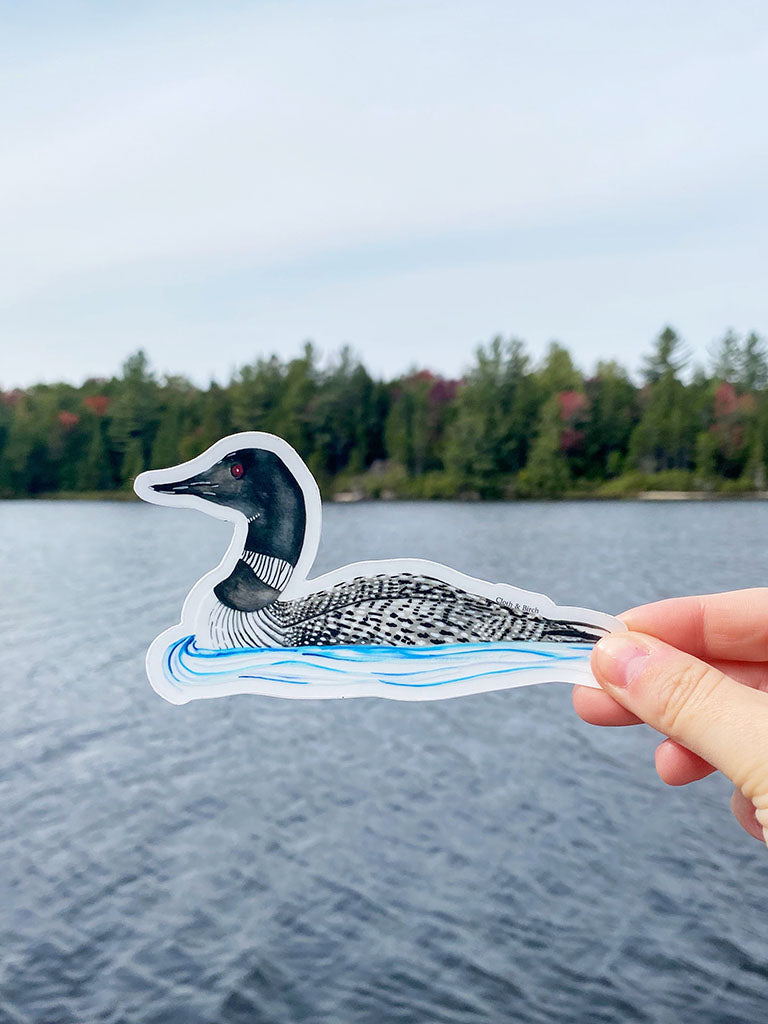 Loon Sticker