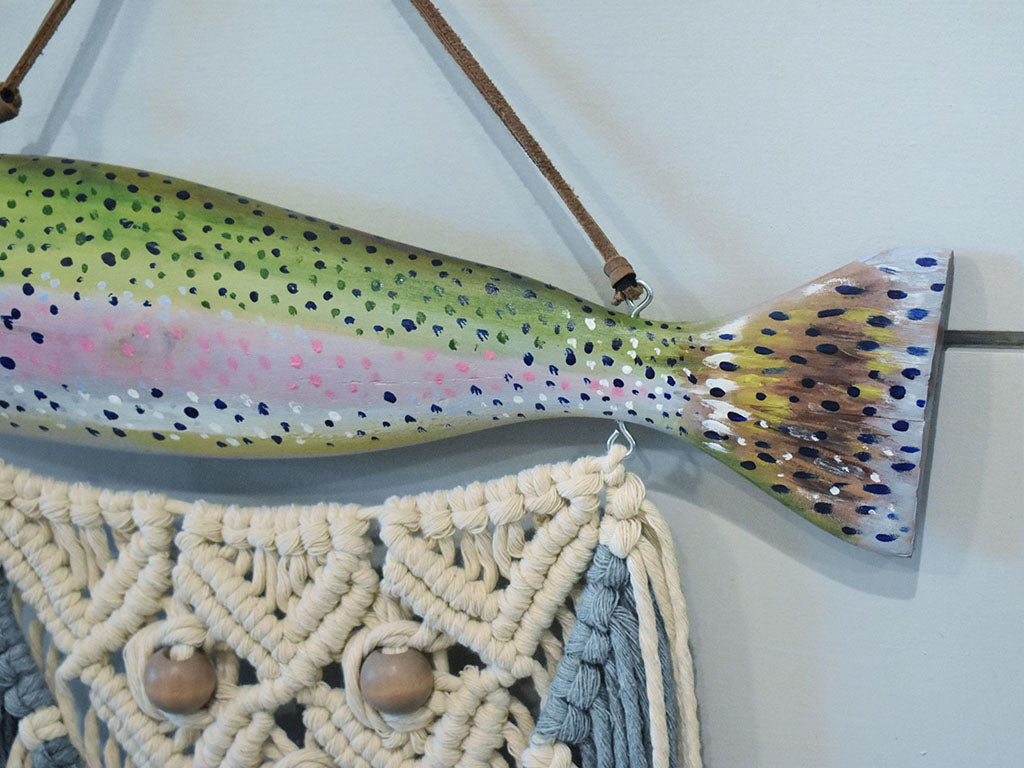 Rainbow Trout Macrame