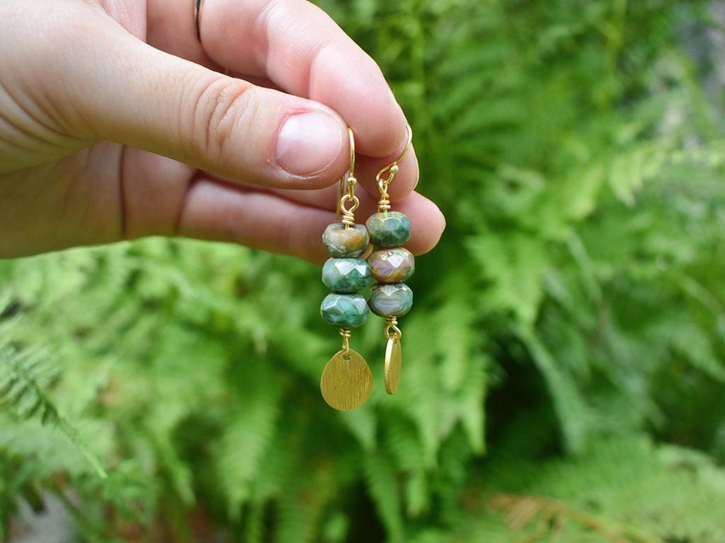 Ocean Jasper Earrings