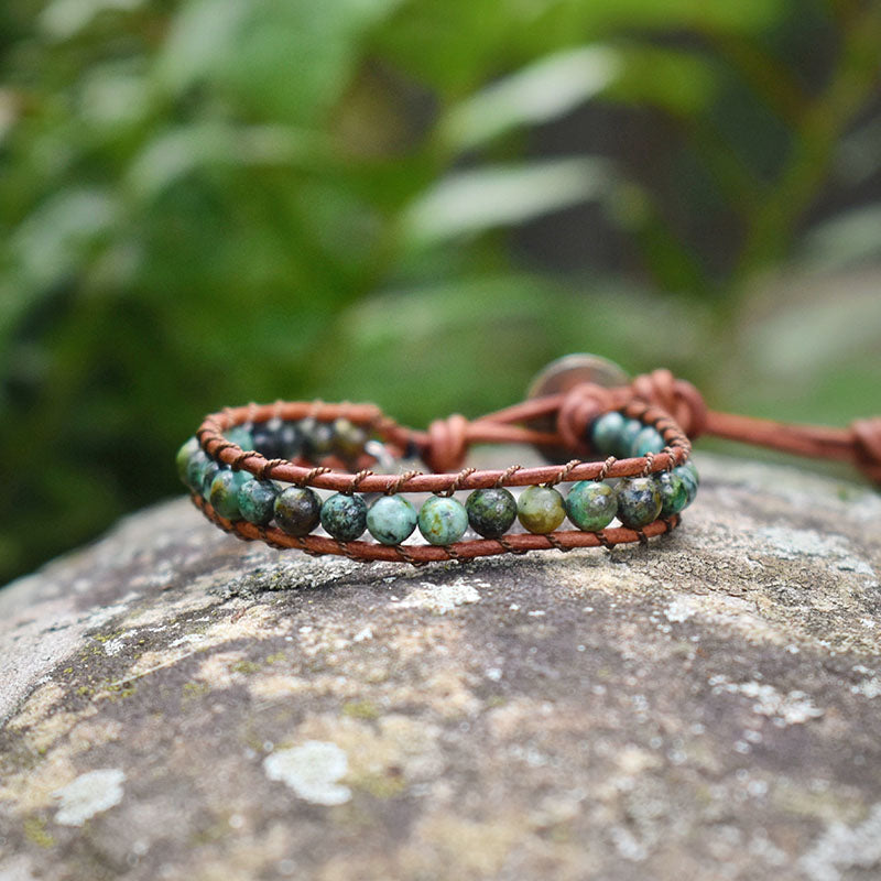 African Turquoise - 1 Wrap