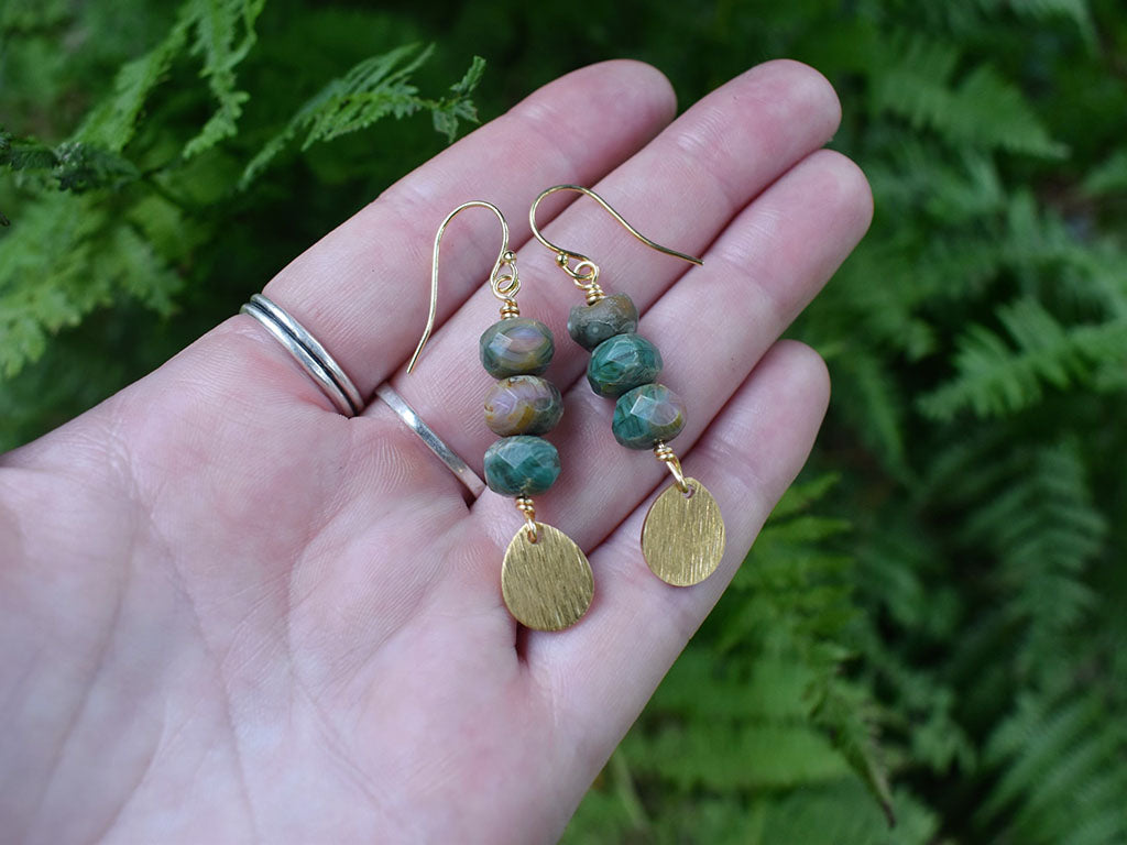 Ocean Jasper Earrings