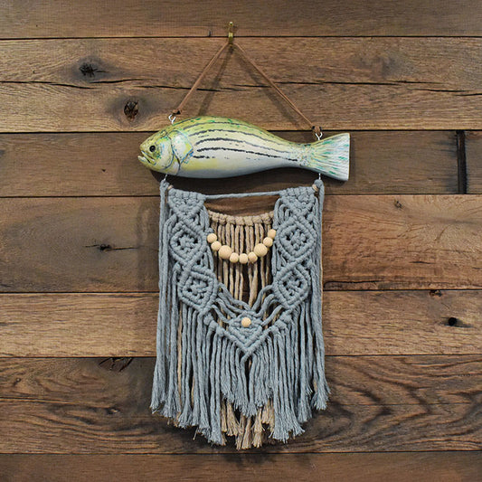 Striped Bass Macrame