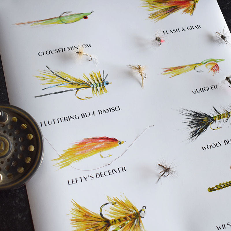 Bass Flies Poster