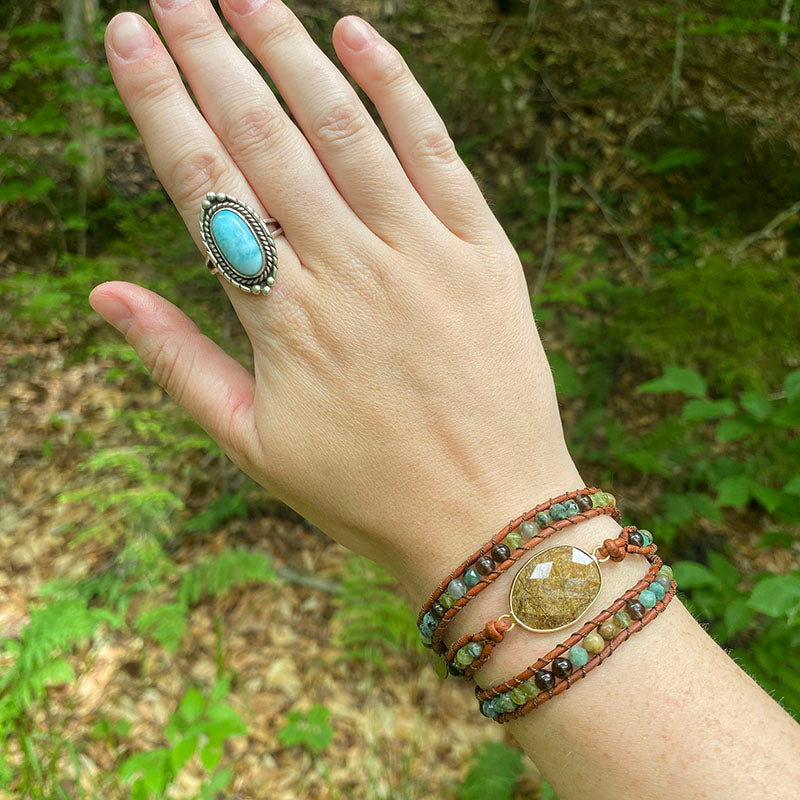 Woodland & Bronzite - 3 Wrap