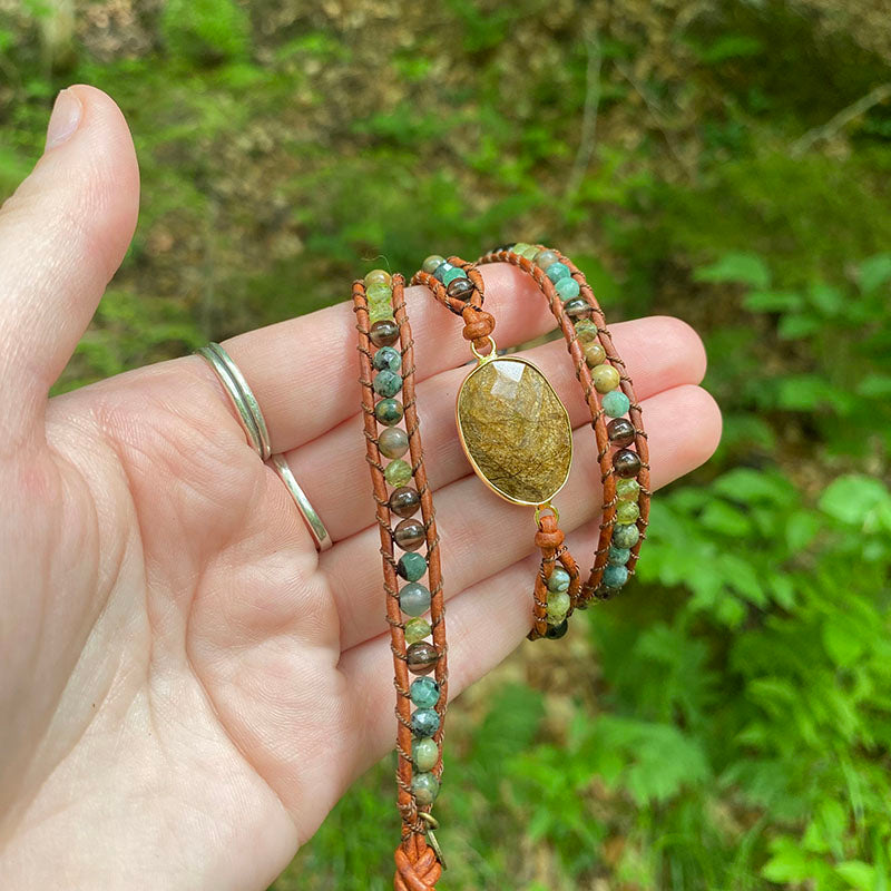 Woodland & Bronzite - 3 Wrap