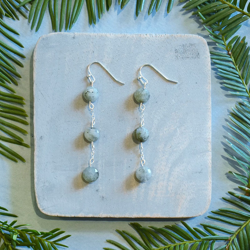 Labradorite Earrings