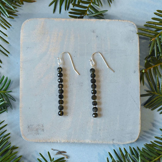 Obsidian Earrings