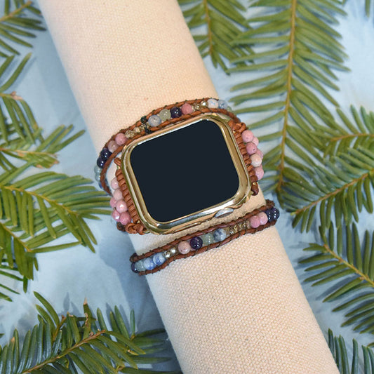 Garden - Gold Apple Watch Wrap