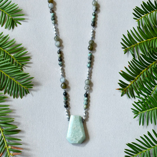 Amazonite - Marcy Necklace