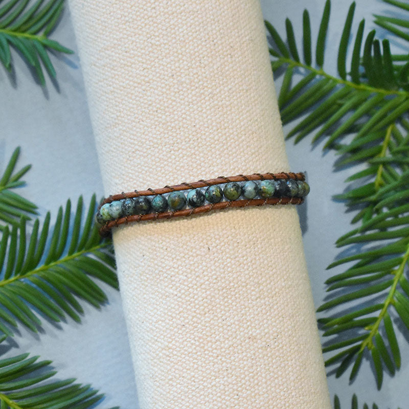 African Turquoise - 1 Wrap