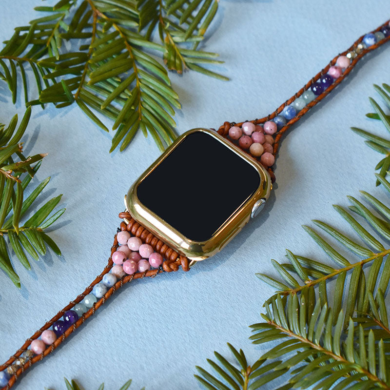 Garden - Gold Apple Watch Wrap