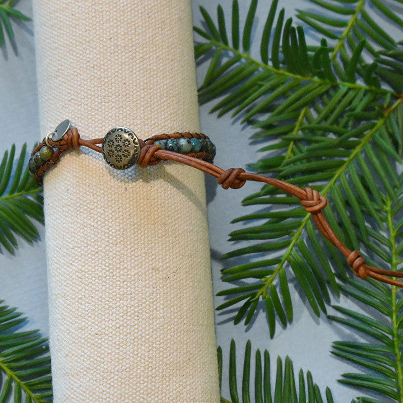 African Turquoise - 1 Wrap