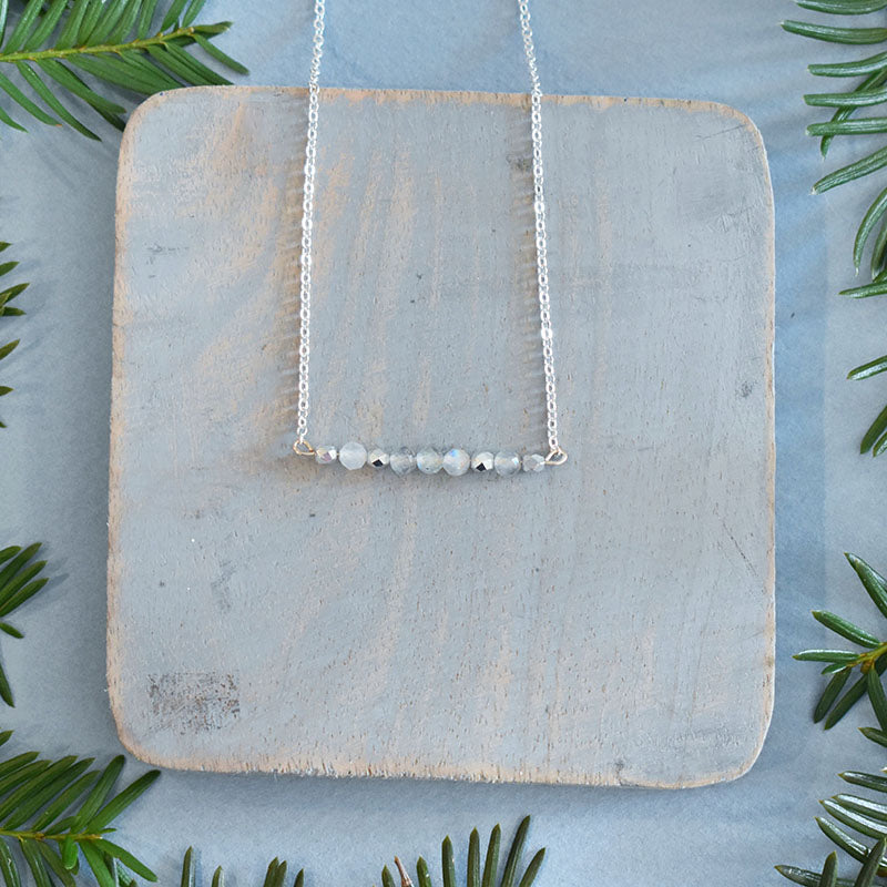 Labradorite & Silver Necklace