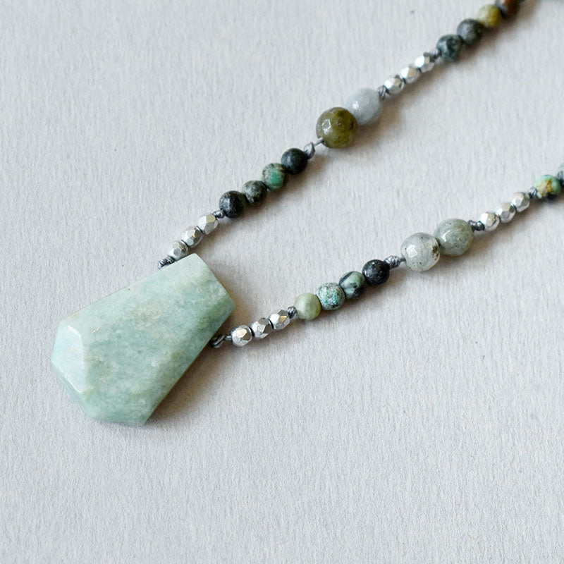 Amazonite - Marcy Necklace