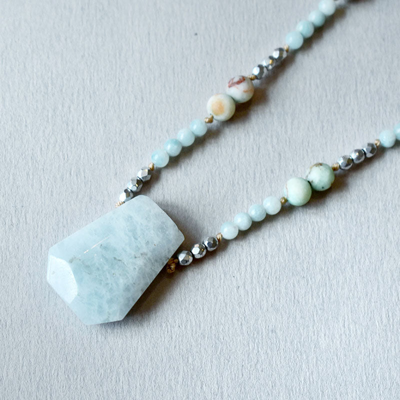 Aquamarine - Marcy Necklace