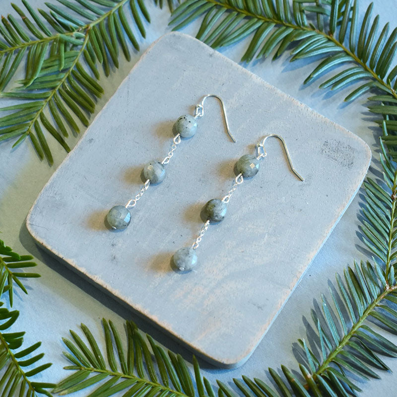 Labradorite Earrings