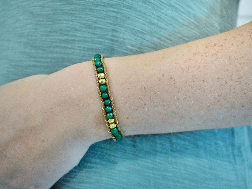 Jade & Gold - 1 Wrap